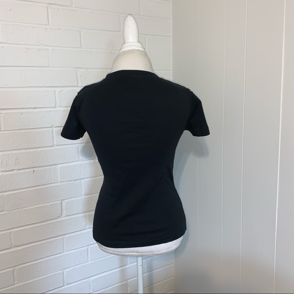 Vtg Planet Hollywood Beverly Hills Black Fitted Tee size L well made - Picture 2 of 4